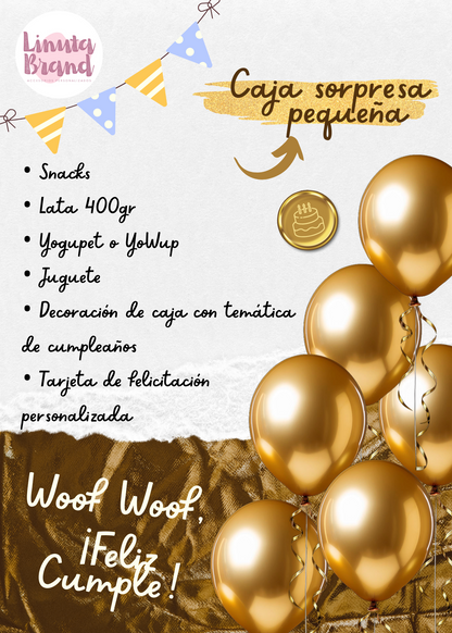 🎈¡FELIZ CUMPLEAÑOS!🎂 - CAJA SORPRESA 🎁 pedir con 10-12 días aprox de antelación